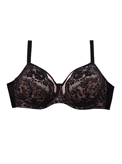 Triola Contour-Fit nevyztužená podprsenka s flexi kosticemi černá 21840 - černá