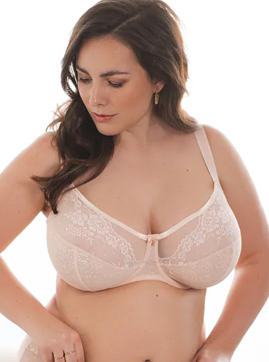 Triola Contour-Fit nevyztužená podprsenka s flexi kosticemi pudrová 21840 - pudr