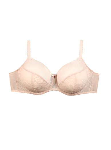 Triola Contour-Fit nevyztužená podprsenka s flexi kosticemi pudrová 21840 - pudr