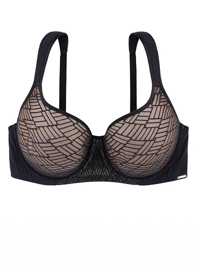 Dorina spacer podprsenka černá - černá