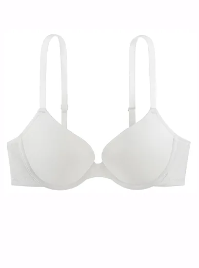 Dorina Michelle Eco hladká podprsenka s kosticí bílá - bílá