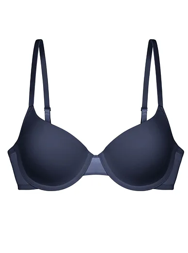 Dorina Michelle Eco hladká podprsenka s kosticí modrá - modrá