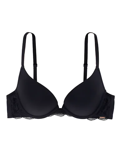 Dorina Rosa Eco push up podprsenka černá - černá