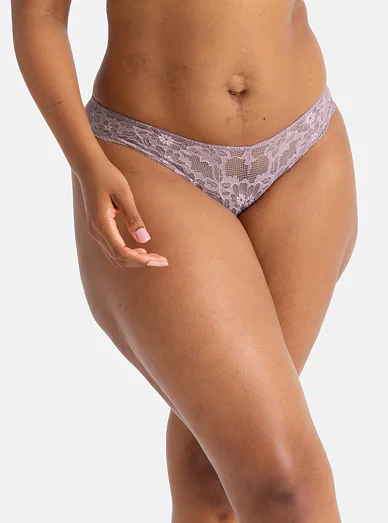 Kalhotky Dorina Ellie - béžovo-fialová