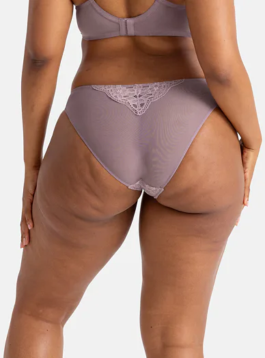 Kalhotky Dorina Ellie - béžovo-fialová