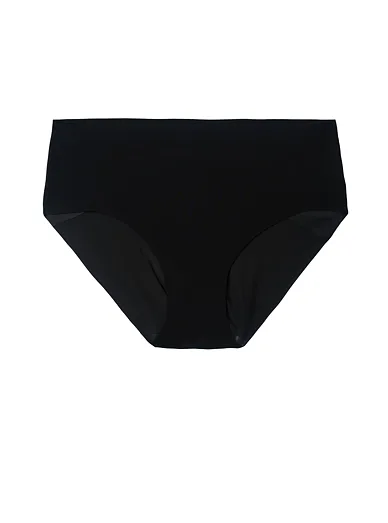 Stahovací bezešvé kalhotky Cotonella - černá