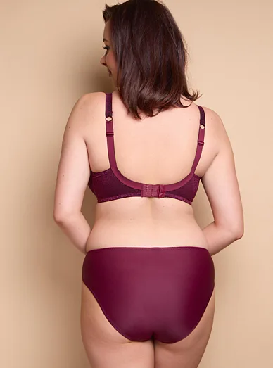 Podprsenka Triola 28866 - bordó