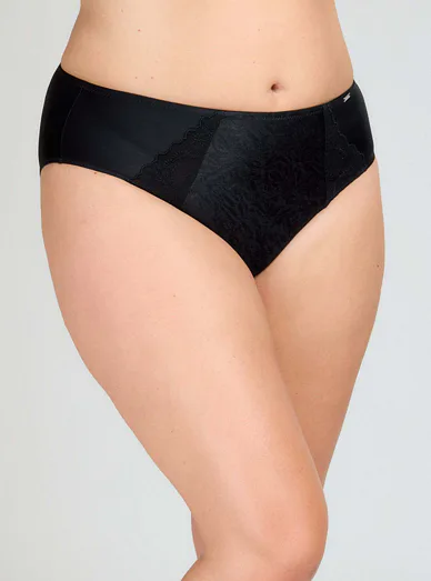 Kalhotky klasické Triola černé 31864 - černá