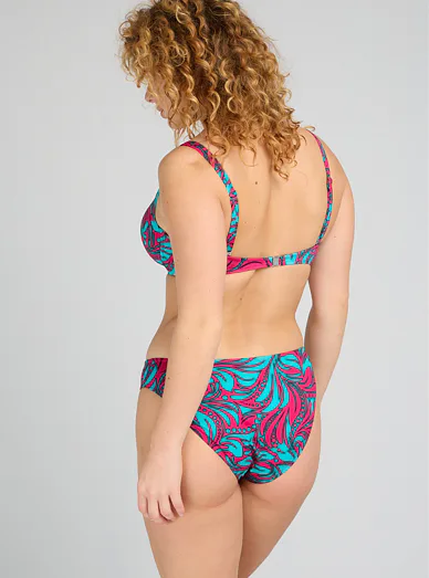 Plavková podprsenka Triola 82257 - fuchsiová