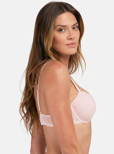 Sada podprsenek Dorina Jaylani s kosticí - Růžovo-krémová