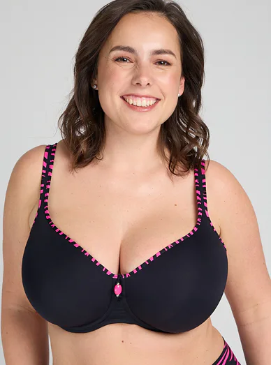 Plavková podprsenka Triola 88258 - černá