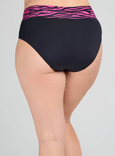 Plavkové kalhotky Triola 92258 - černá