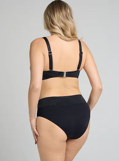 Plavková podprsenka Triola 88261 - černá