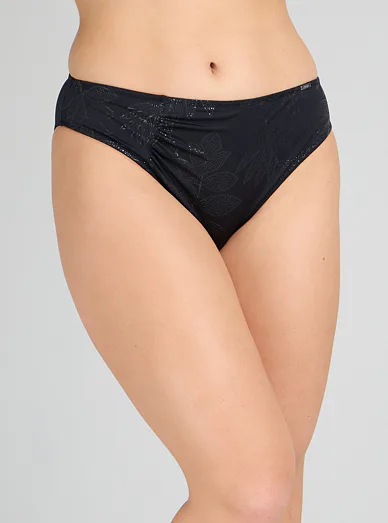 Plavkové kalhotky Triola 91261 - černá