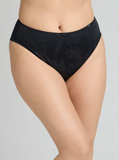 Plavkové kalhotky Triola 97261 - černá