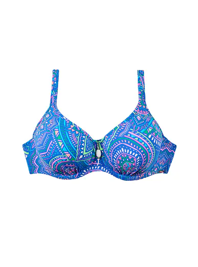 Plavková podprsenka Triola 88266 - světle modrá