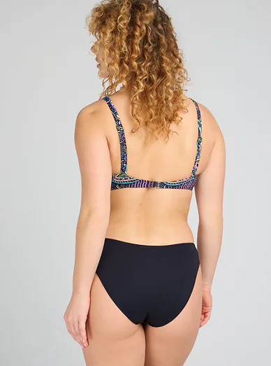 Plavková podprsenka Triola 82268 - černá