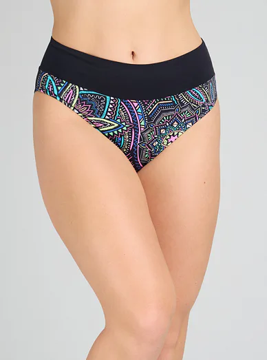 Plavkové kalhotky Triola 92268 - černá