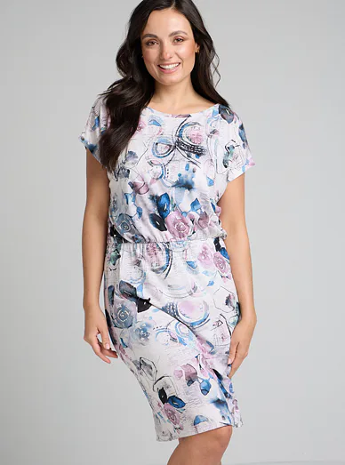 Plážové šaty Triola 65005 - fialová