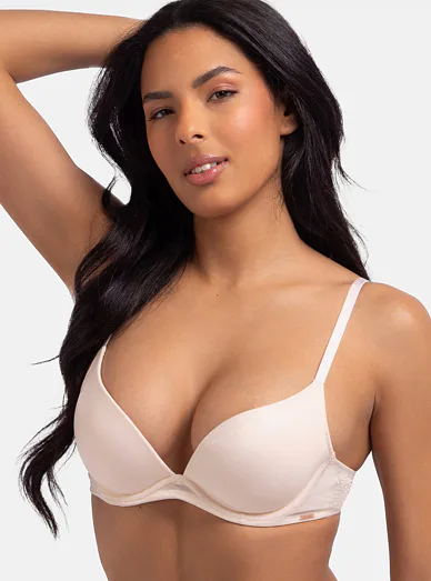 Dorina Origins push up podprsenka krémová - krémová