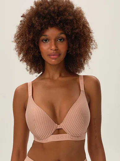 Esotiq Osom vyztužená podprsenka béžová - písková
