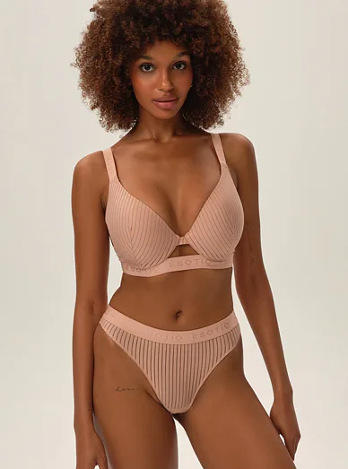 Esotiq Osom vyztužená podprsenka béžová - písková