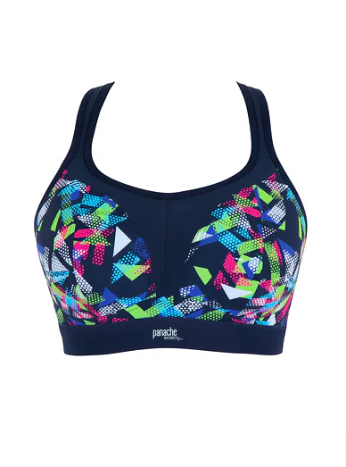 Podprsenka Panache SPORT bez kostice - grafický potisk