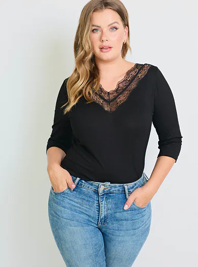 Eldar Kamala dámská halenka černá - Černá