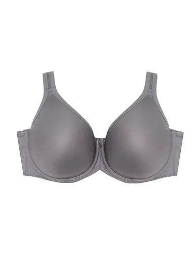 Triola Perfect Fit bezešvá a tence vyztužená podprsenka šedo-fialová 28746 - šedo-fialová