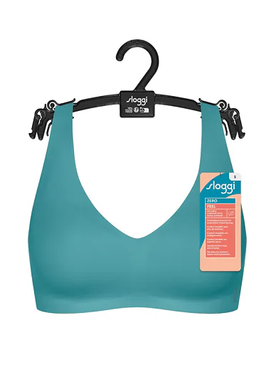 Sloggi Zero Feel Soft Bra podprsenka bez kostic tyrkysová - tyrkysová