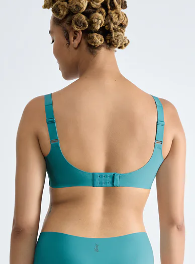 Sloggi Zero Feel Soft Bra podprsenka bez kostic tyrkysová - tyrkysová