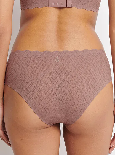 Kalhotky Sloggi Zero Feel Bliss Hipster - starorůžová