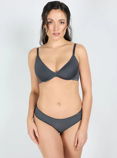 Dorina Origins spacer podprsenka šedá - šedá