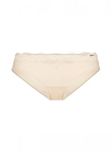 Dorina Origins kalhotky s krajkou krémové - krémová
