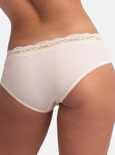 Dorina Origins kalhotky s krajkou krémové - krémová