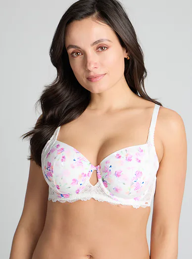 Dorina Tiani vyztužená podprsenka s květinovým vzorem - květinový vzor