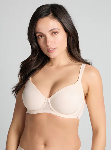 Dorina Origins nevyztužená podprsenka s kosticí krémová - krémová