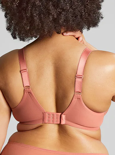 Panache Dream krajková podprsenka s kosticí růžová - starorůžová