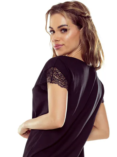 ELDAR Zindila tričko s krátkým rukávem černé - Černá