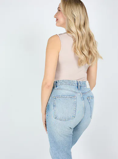 Cotonella elegantní tílko se širšími ramínky pudrově růžové - pudrová růžová