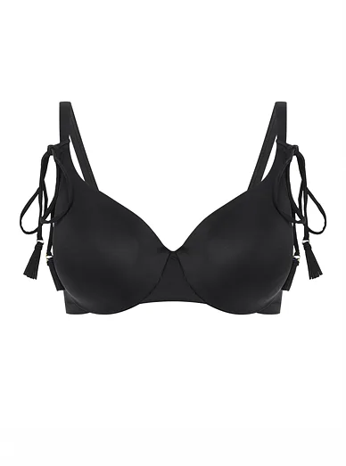 Esotiq Zibraz vyztužená plavková podprsenka černá - černá