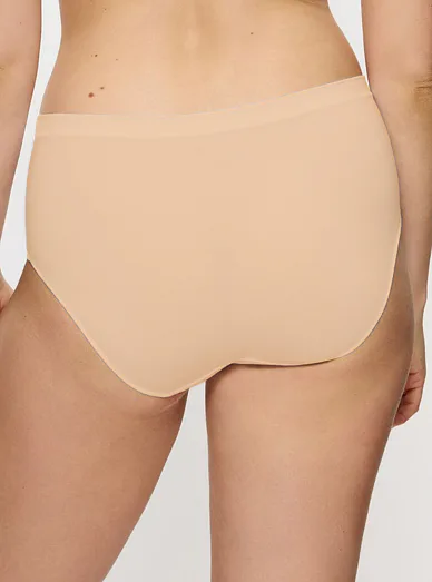 Triumph kalhotky s vysokým pasem béžové - tělová