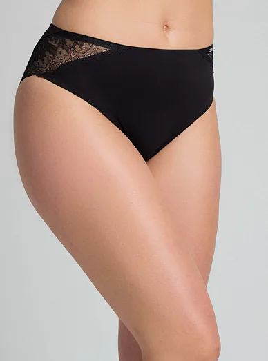 Triola klasické kalhotky černé 31887 - černá