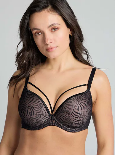 Triola Top-Fit vyztužená podprsenka černá 29888 - černá