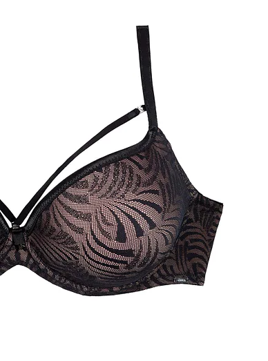 Triola Top-Fit vyztužená podprsenka černá 29888 - černá