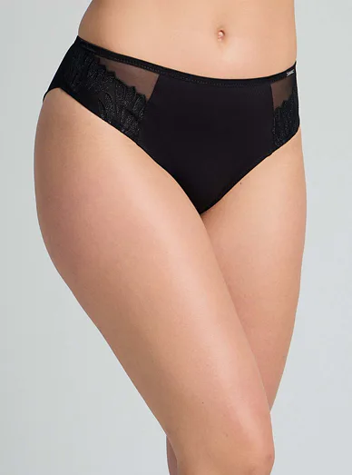 Triola klasické kalhotky černé 31889 - černá