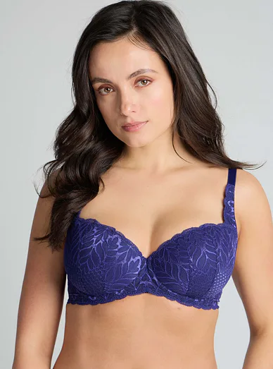 Triola Sexy-Fit vyztužená podprsenka modrá 26886 - modrá