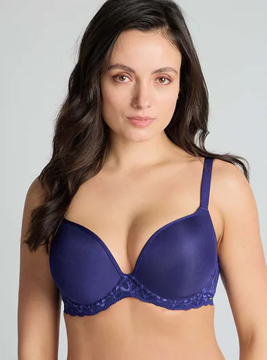 Triola Top-Fit vyztužená podprsenka modrá 29886 - modrá