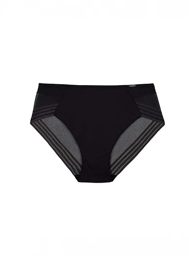 Triola vysoké kalhotky černé 32890 - černá