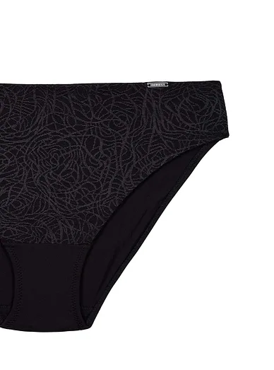 Triola klasické kalhotky černé 31884 - černá